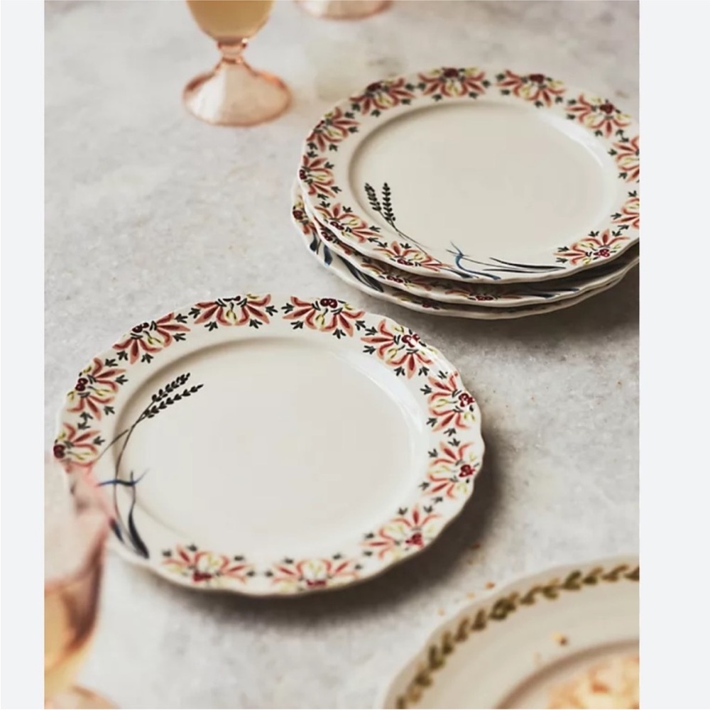 Mimi Thorisson for Anthropologie - Italian Hours Side Plates, set of 4